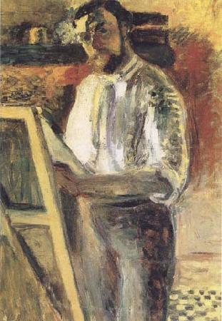 Henri Matisse Self-Portrait in Shirtsleeves (mk35) oil painting image